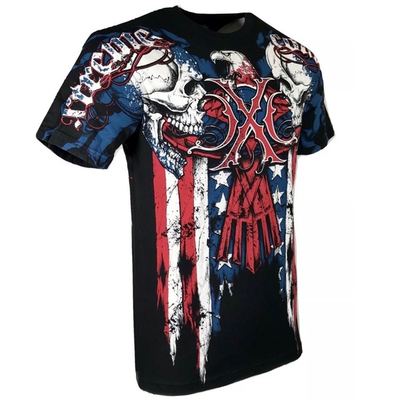 XTREME COUTURE by AFFLICTION Men T-Shirt PATRIOT - Picture 5 of 8